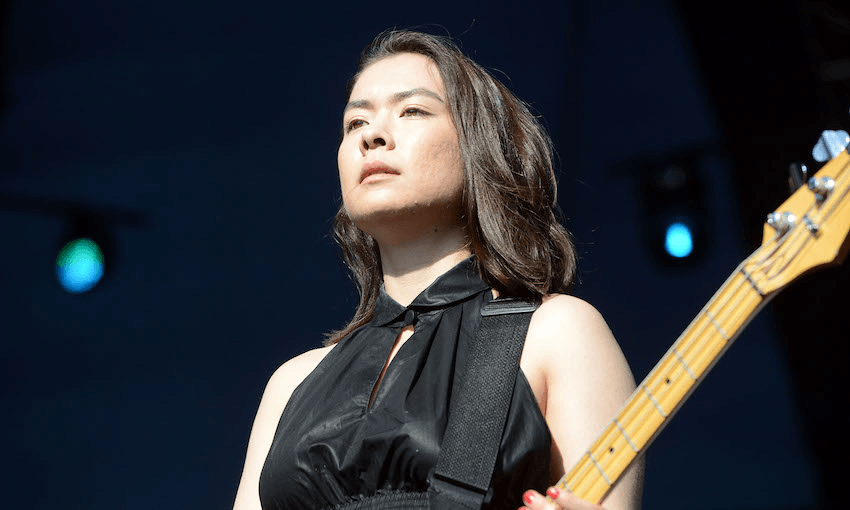 Mitski at FYF Fest 2017 in Los Angeles (Photo: Scott Dudelson/WireImage) 
