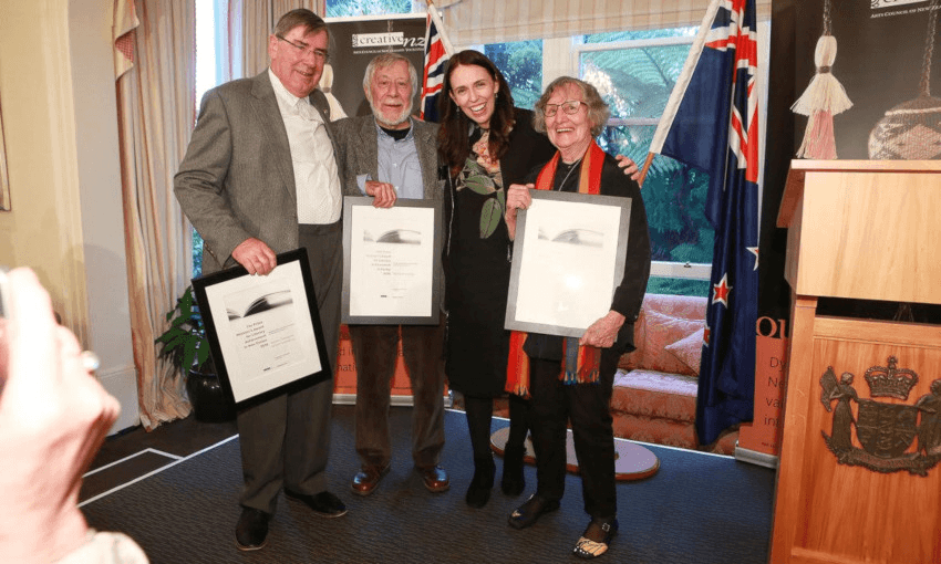 Ardern and winners