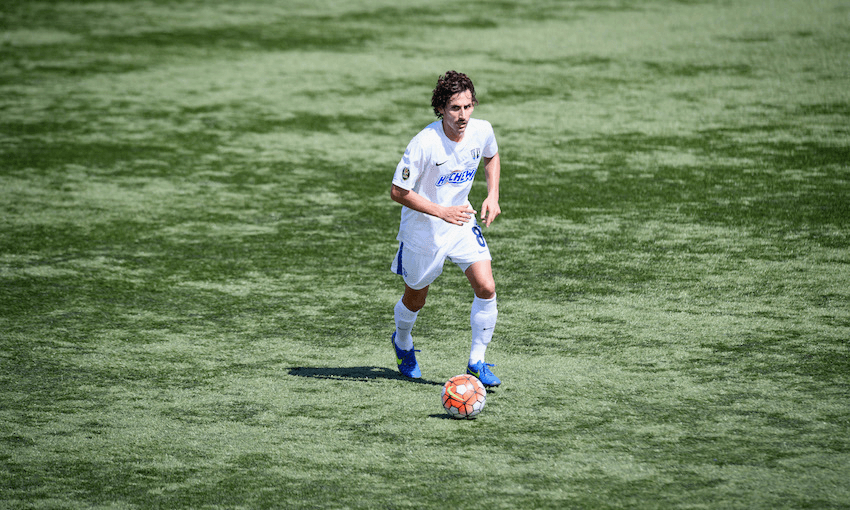 Albert Riera playing for Auckland City (photo: Getty Images).  
