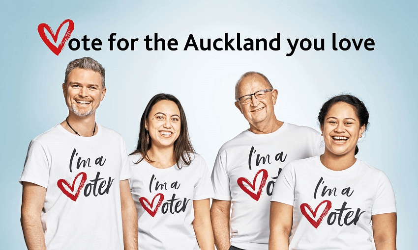 ONE OF AUCKLAND COUNCIL’S PRO-VOTING PUBLICITY IMAGES  
