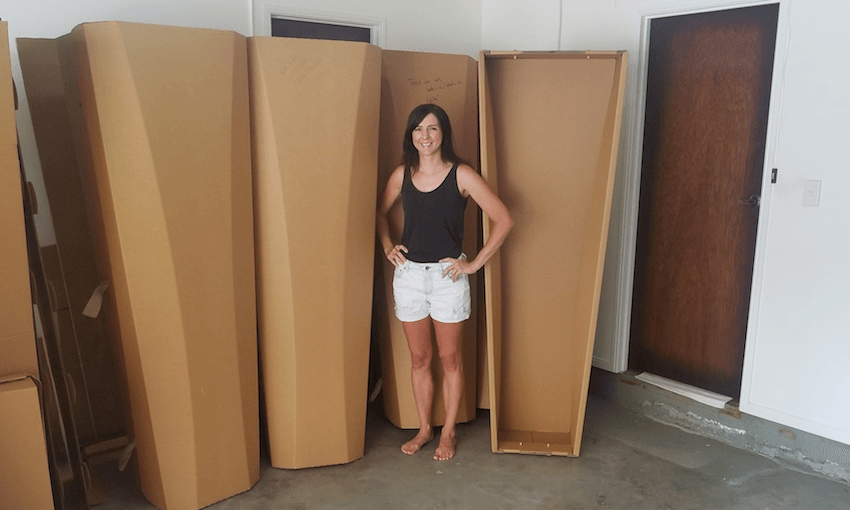 No frills: the coffin company that wants to bury you in cardboard