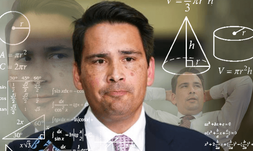 Simon Bridges calculating his effective tax rate 
