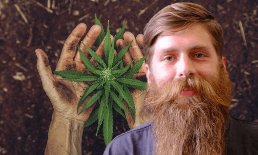 Whakamana Cannabis Museum co-founder Abe Gray 
