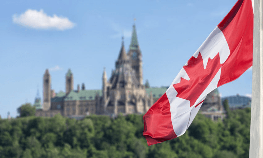 The Canadian parliament in Ottawa. Photo: Getty 
