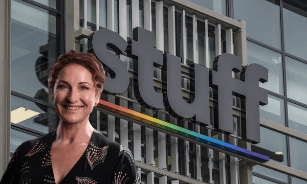 Sinead Boucher, Stuff owner and CEO (Photo: RNZ/Supplied) 
