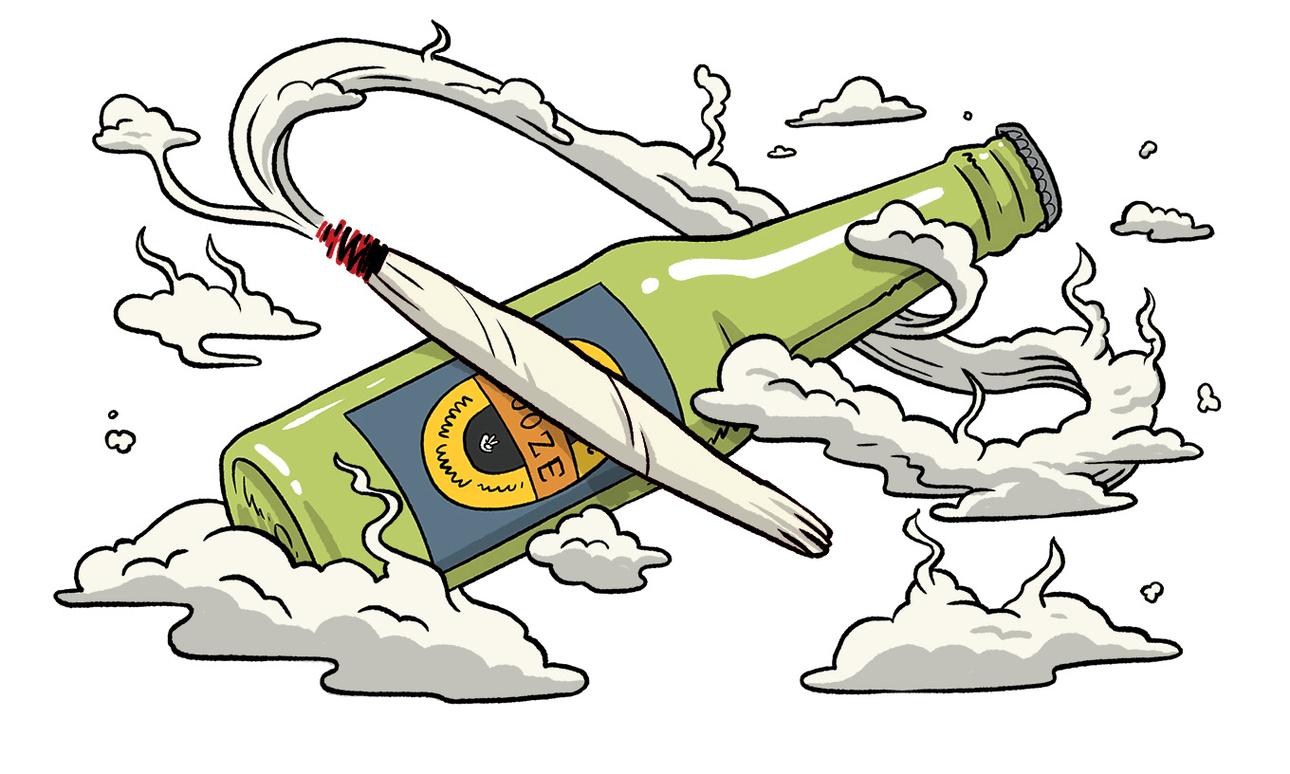 The Side Eye: Weed versus Booze