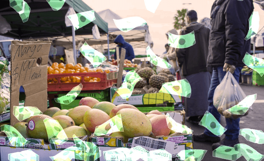 Māngere Markets at the Māngere Town Centre in South Auckland makes close to half a million a year. (IMAGE: JUSTIN LATIF/TINA TILLER) 
