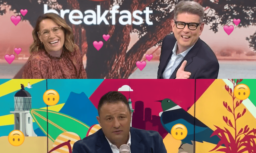 Come rain, shine or Covid, Breakfast TV remains. 
